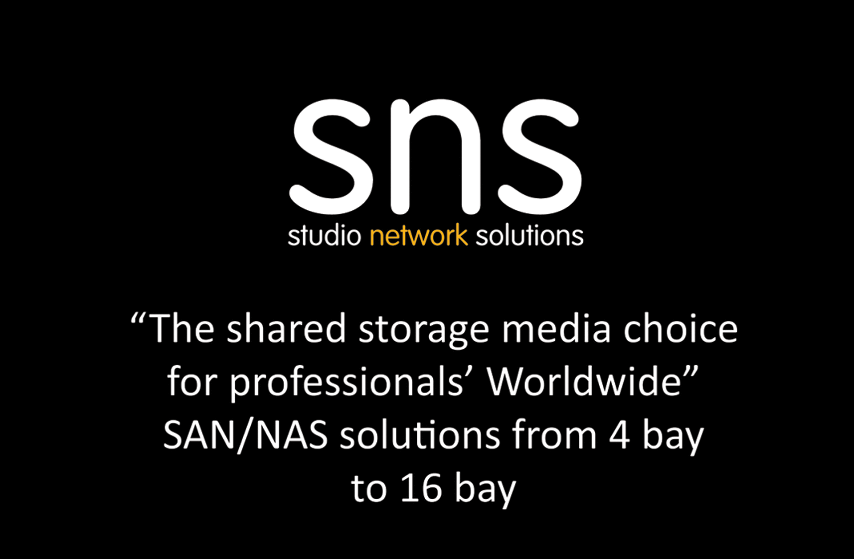 Plan Your Visit to BVE 2018: What To See: Studio Network Solutions (SNS)